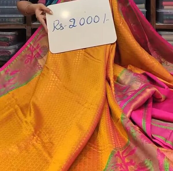 SEMI GADWAL SAREE