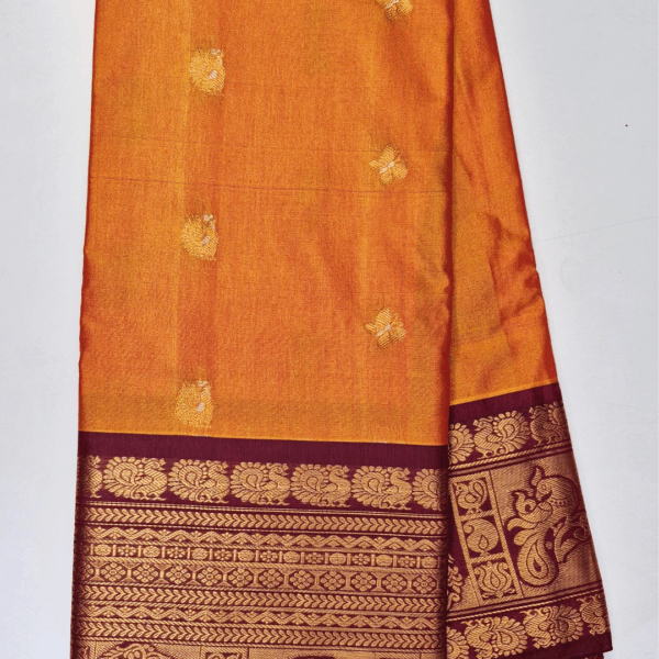 MERCERIZED GADWAL SILK SAREE