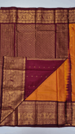 MERCERIZED GADWAL SILK SAREE - Image 3