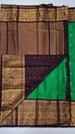 MERCERIZED GADWAL SILK SAREE - Image 3