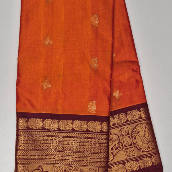 MERCERIZED GADWAL SILK SAREE