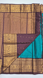 MERCERIZED GADWAL SILK SAREE - Image 3