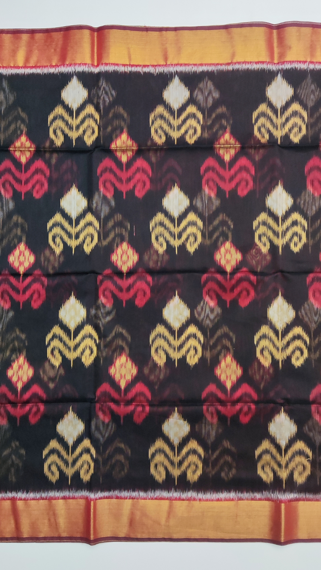 10A IKKAT SICO SAREE - Image 1