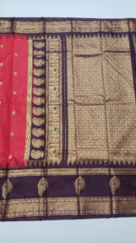 SEMI GADWAL SILK SAREE - Image 4