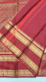 MERCERIZED GADWAL SILK SAREE - Image 5