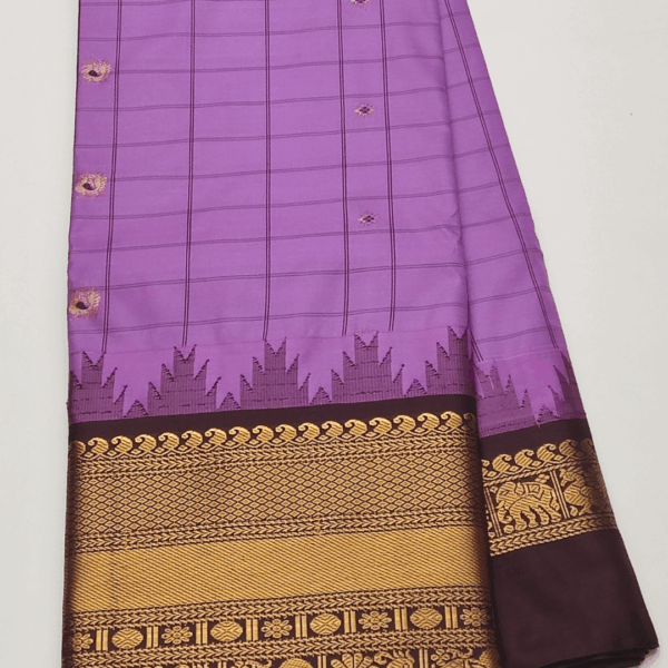 SEMI GADWAL SILK SAREE