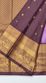 SEMI GADWAL SILK SAREE - Image 5