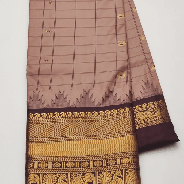 SEMI GADWAL SILK SAREE