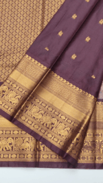 SEMI GADWAL SILK SAREE - Image 5