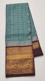 SEMI GADWAL SILK SAREE