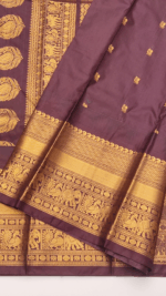 SEMI GADWAL SILK SAREE - Image 5