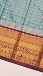 SEMI GADWAL SILK SAREE - Image 2