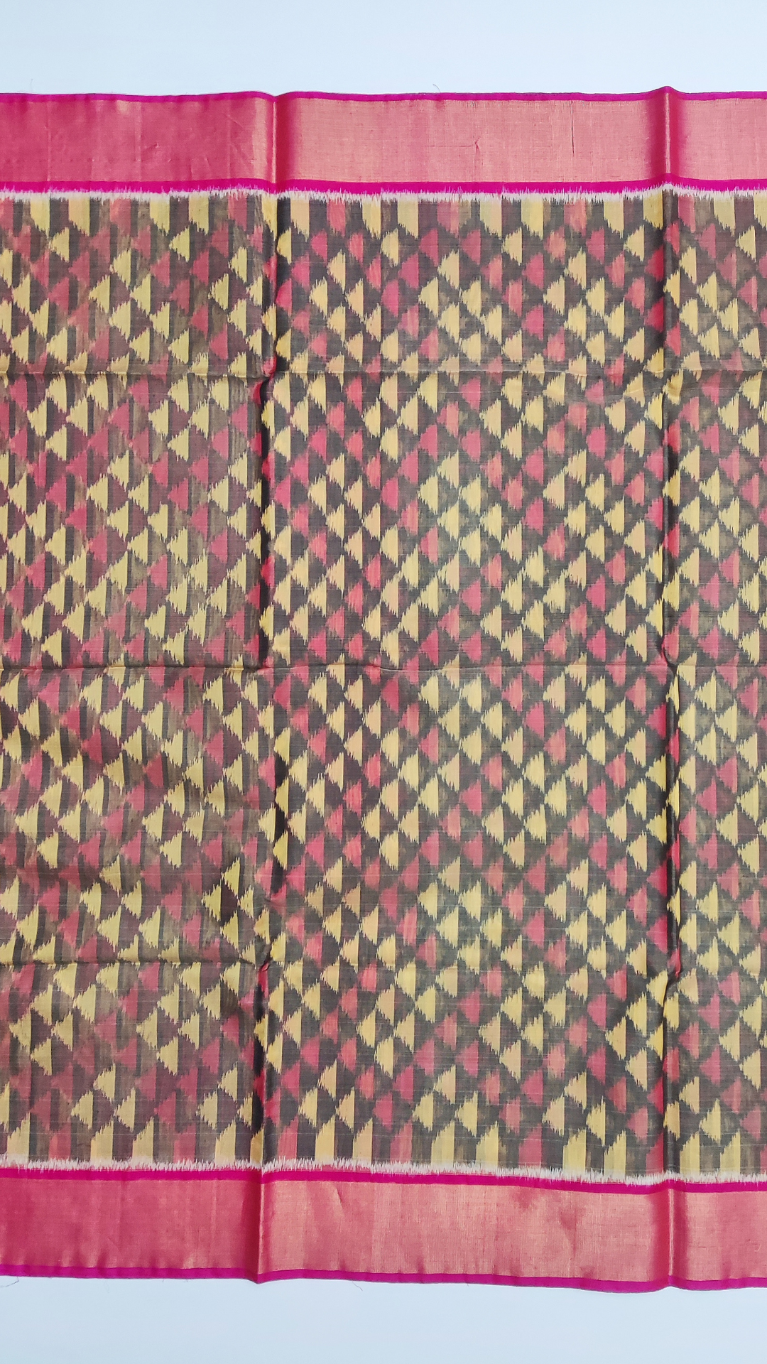 23A IKKAT SICO SAREE - Image 1