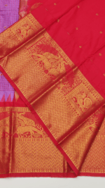 SEMI GADWAL SILK SAREE - Image 5