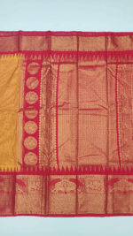SEMI GADWAL SILK SAREE - Image 4