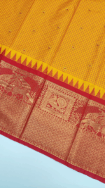 SEMI GADWAL SILK SAREE - Image 2