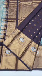 MERCERIZED GADWAL SILK SAREE - Image 5