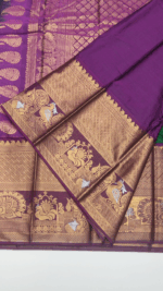 MERCERIZED GADWAL SILK SAREE - Image 5