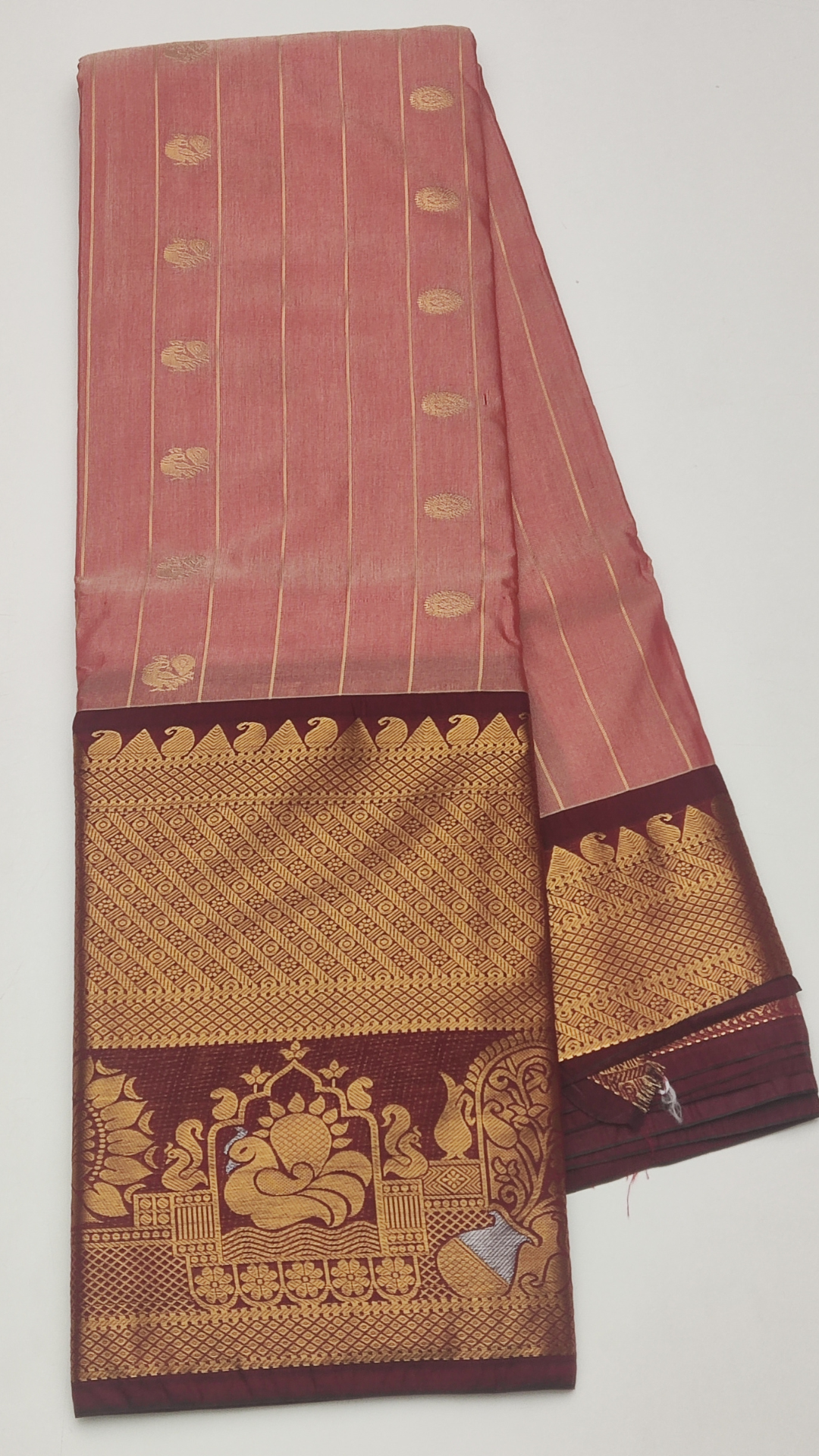29A MERCERIZED GADWAL SILK SAREE - Image 1