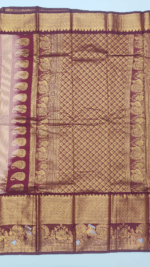 MERCERIZED GADWAL SILK SAREE - Image 4