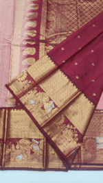 MERCERIZED GADWAL SILK SAREE - Image 5