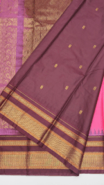 SEMI GADWAL SILK SAREE - Image 5