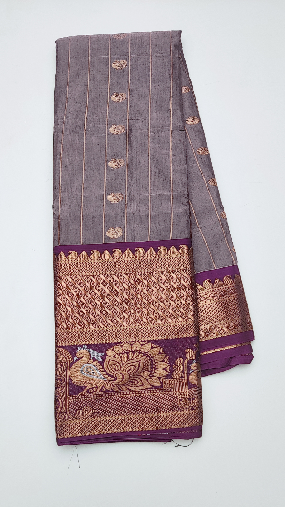 35A MERCERIZED GADWAL SILK SAREE - Image 1