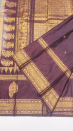 SEMI GADWAL SILK SAREE - Image 5