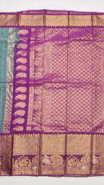 MERCERIZED GADWAL SILK SAREE - Image 4