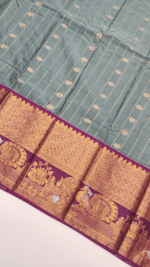MERCERIZED GADWAL SILK SAREE - Image 2