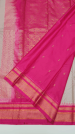 SEMI GADWAL SILK SAREE - Image 5