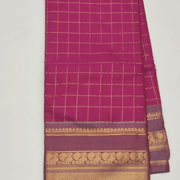 MERCERIZED GADWAL SILK SAREE