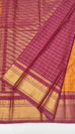 MERCERIZED GADWAL SILK SAREE - Image 5