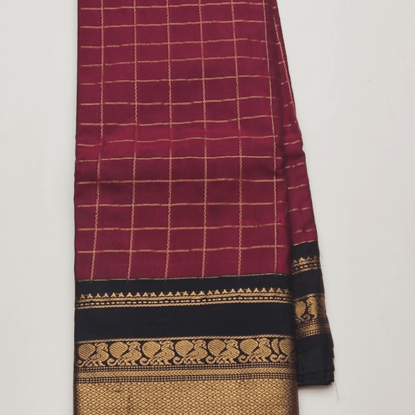 MERCERIZED GADWAL SILK SAREE