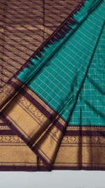 MERCERIZED GADWAL SILK SAREE - Image 5