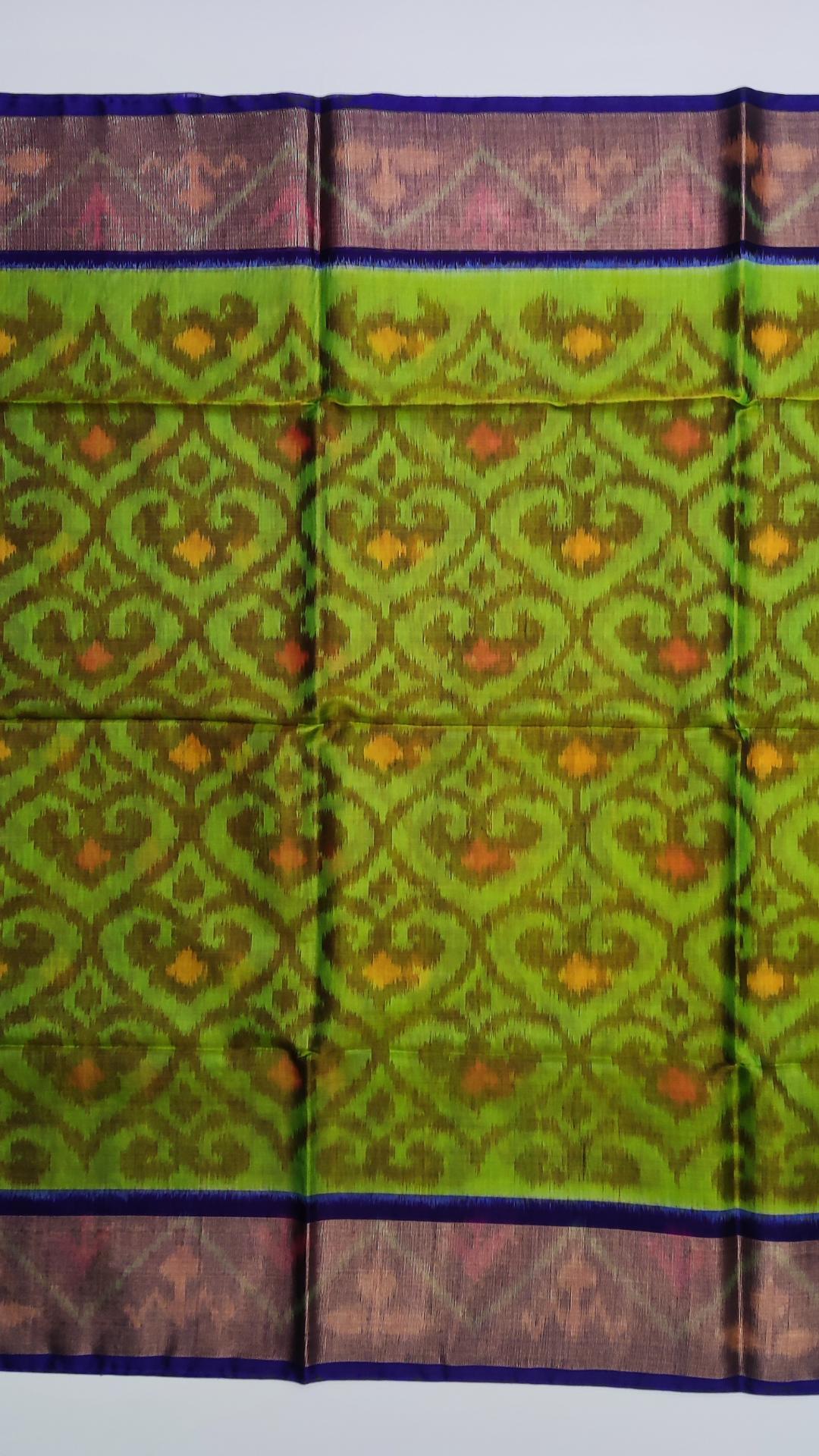 9A IKKAT SICO SAREE - Image 1