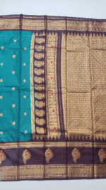 SEMI GADWAL SILK SAREE - Image 4