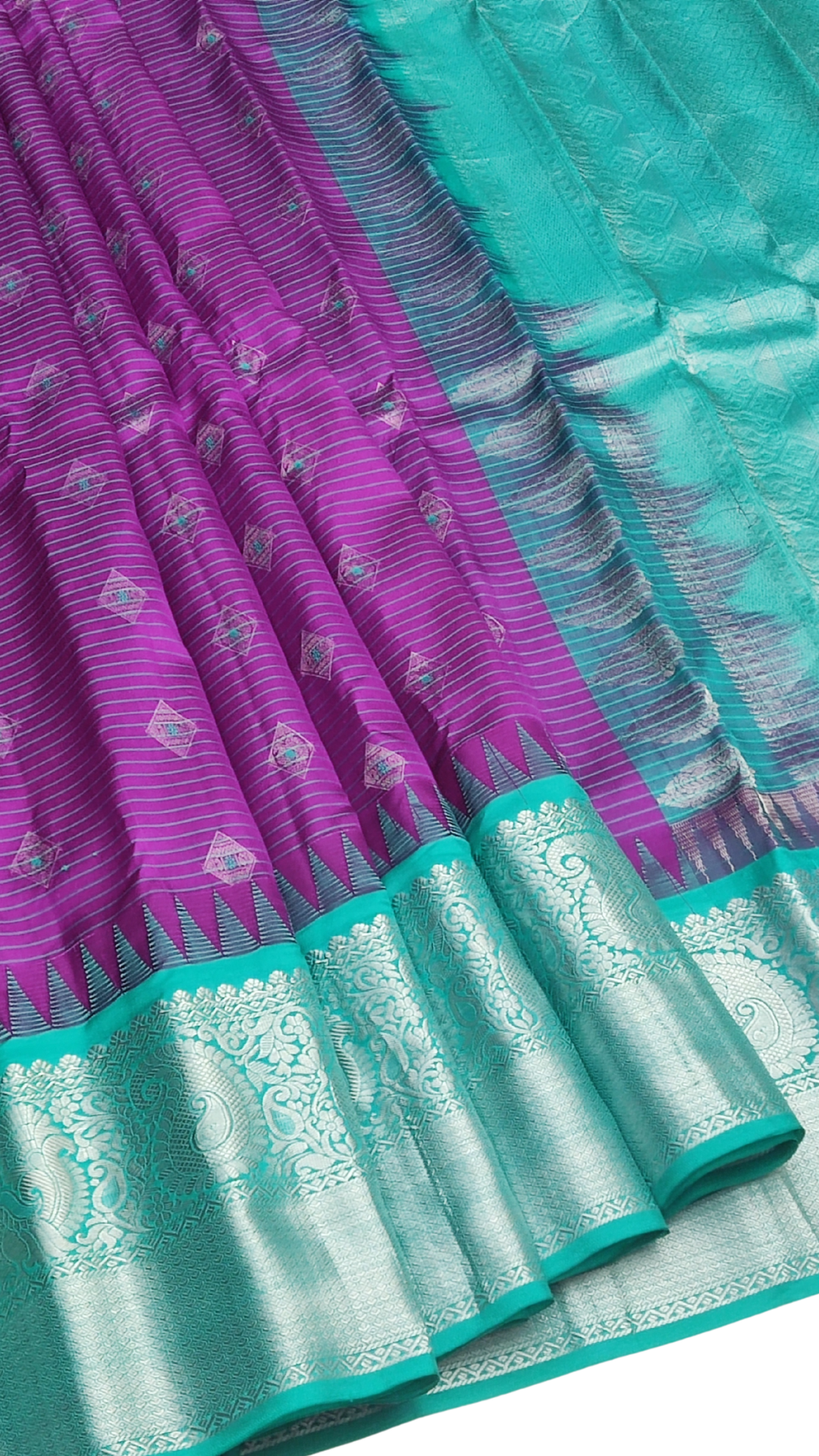 10a PURE GADWAL SILK - Image 1
