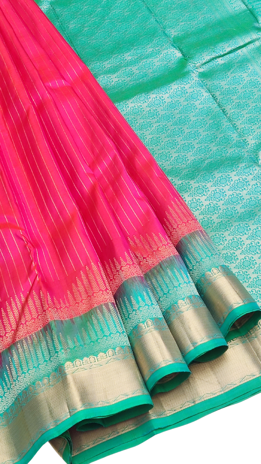 1A PURE KANCHI SILK - Image 1