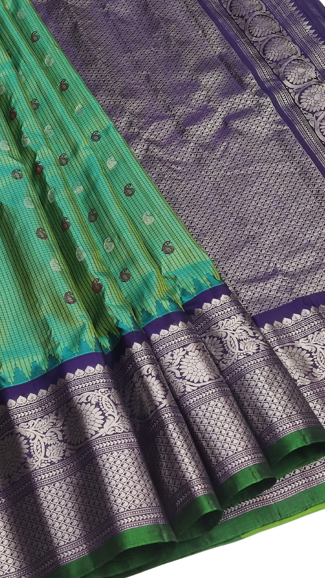 5a PURE GADWAL SILK - Image 1