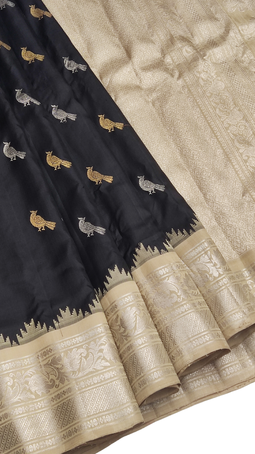6a PURE GADWAL SILK - Image 1