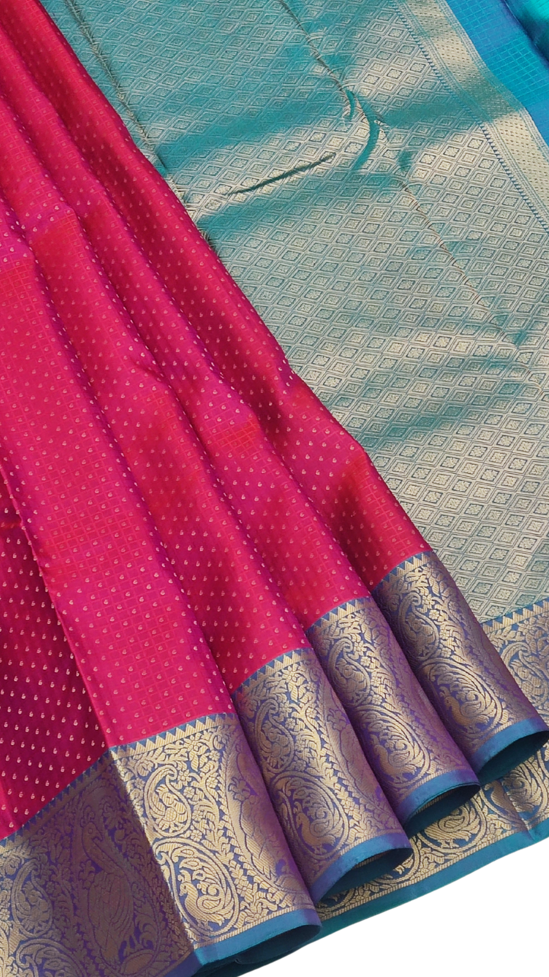 9A PURE KANCHI SILK - Image 1