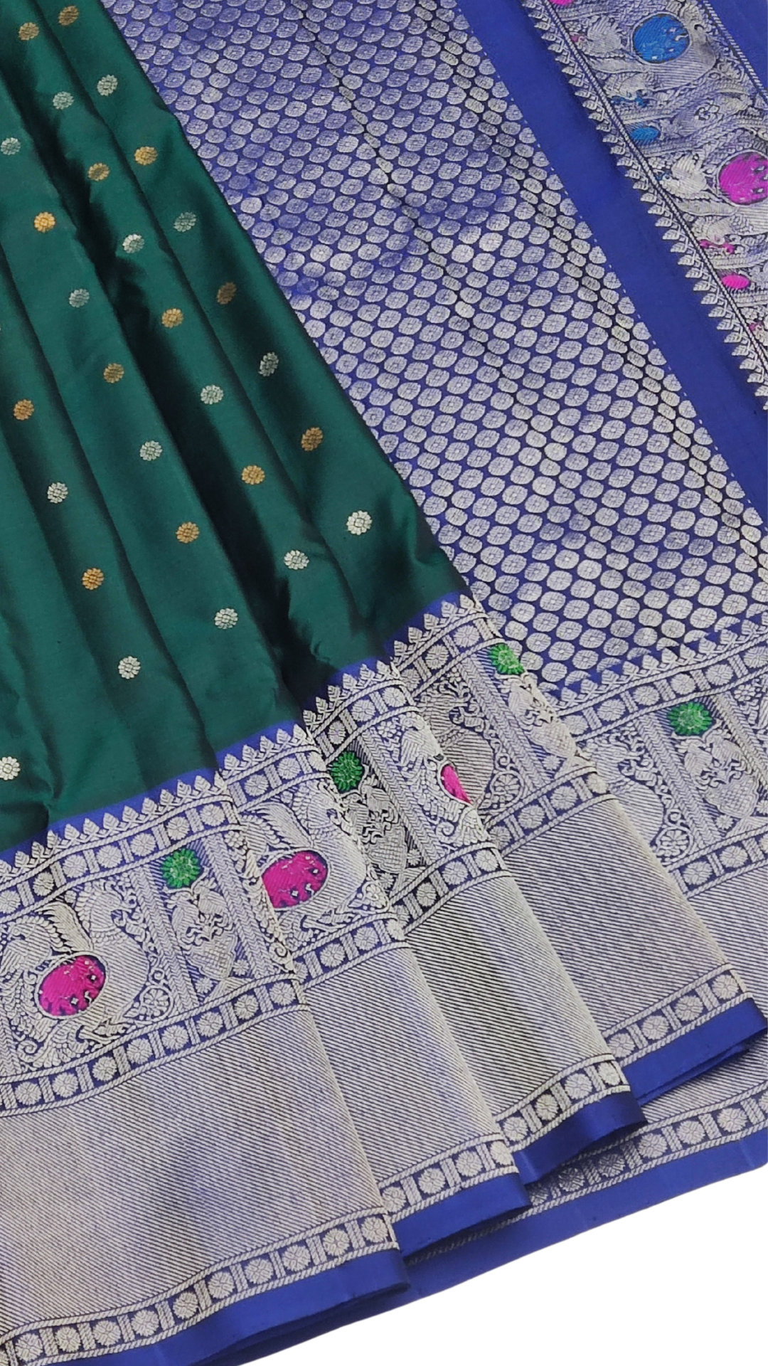 9a PURE GADWAL SILK - Image 1